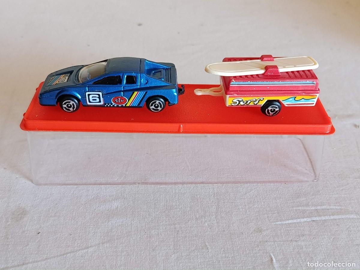 Coches a escala: Lote 3 coches gisima con remolque - Foto 6