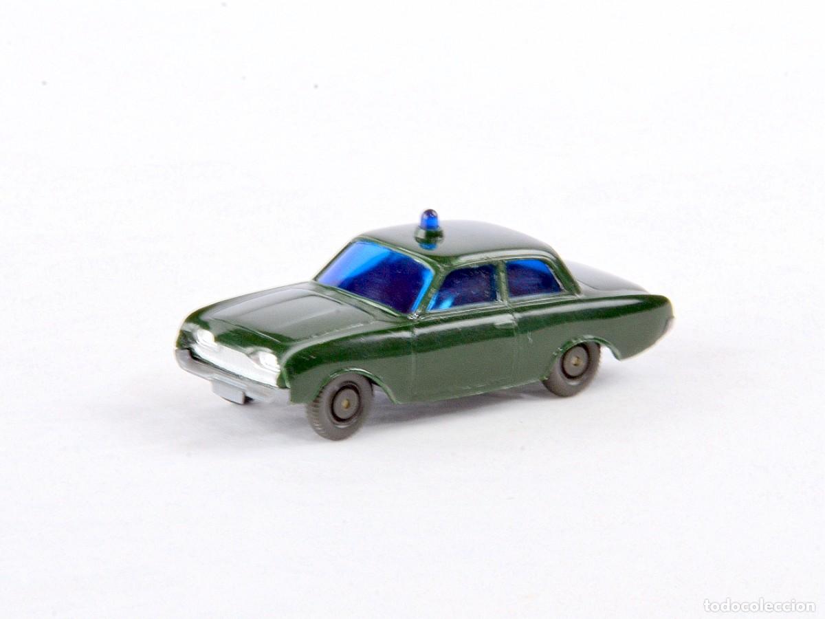 Coches a escala: Wiking Escala 1:87 H0 Antiguo Ford 17M P3 Polizei 1969 - 72