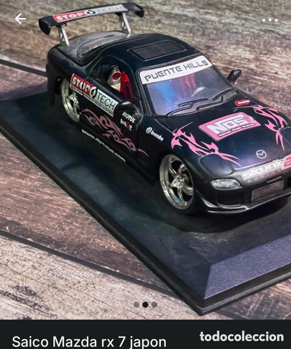 Coches a escala: Coche saico mazda rx7