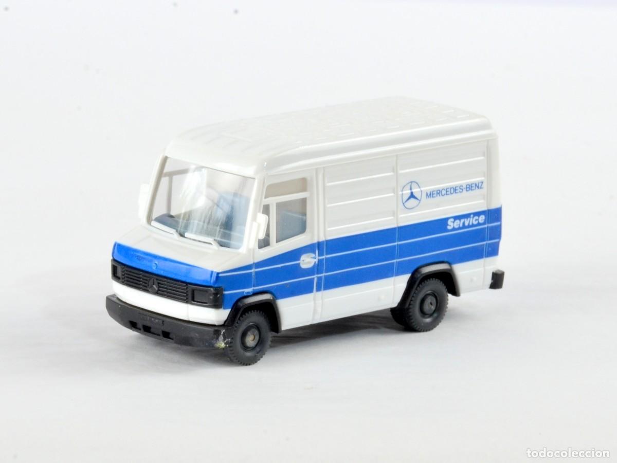 Coches a escala: Wiking Escala 1:87 H0 Mercedes Benz T2 609D Mercedes Benz Service
