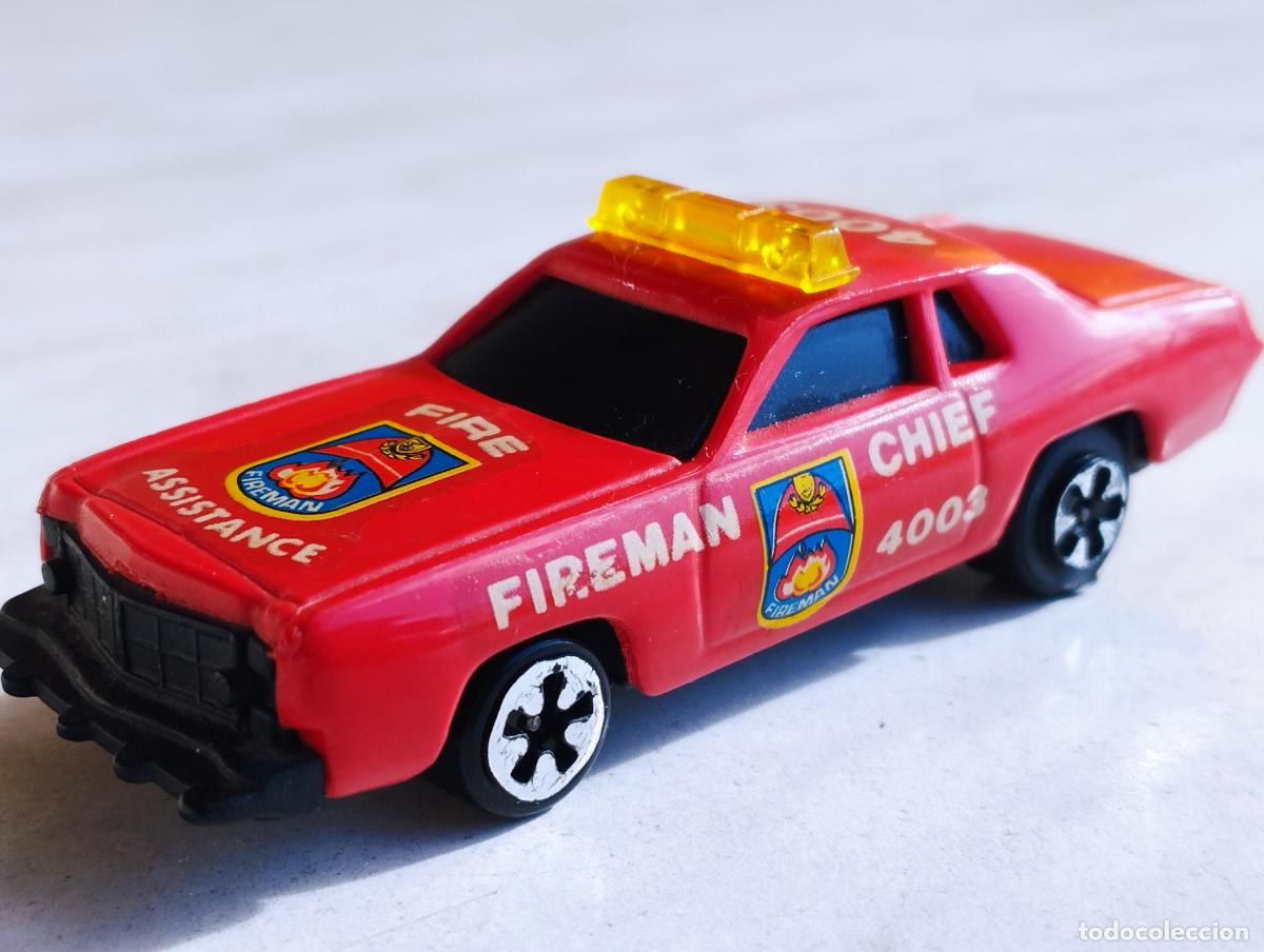 Coches a escala: RARO COCHE DODGE O FORD FIREMAN CHIEF SPEEDCARS DE GLOBETOYS GLOBE TOYS 1,64 TIPO GUISVAL