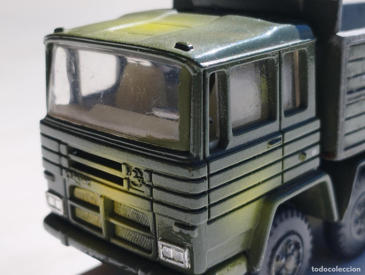 Coches a escala: CAMION PEGASO 1086 EJERCITO MILITAR CABINA CUADRADA 4 EJES MARCA MIRA PRIMERA SERIE