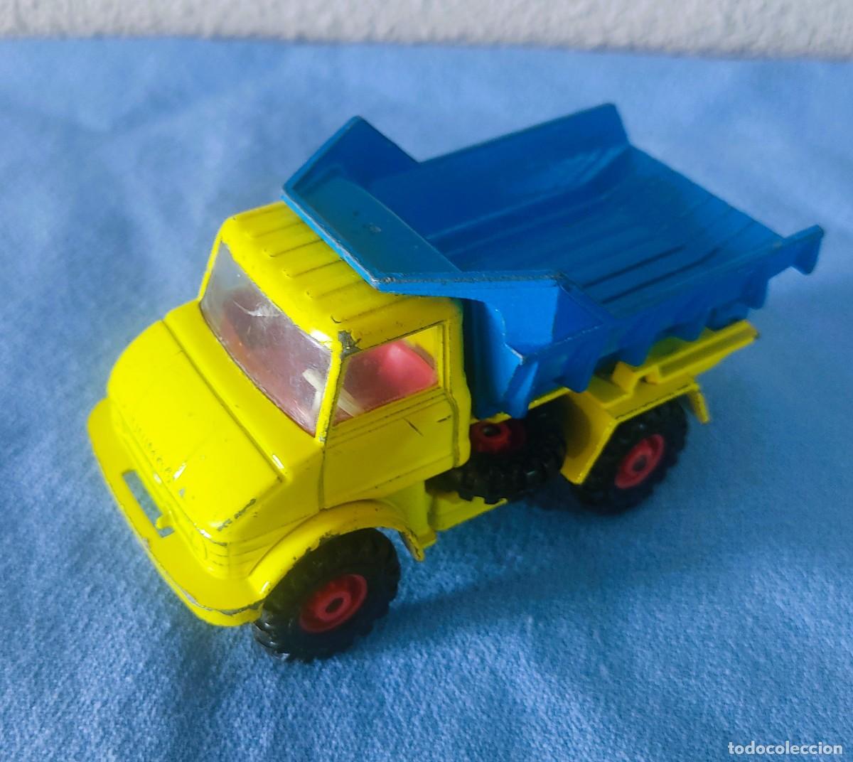 Coches a escala: CAMION DE METAL EN MINIATURA UNIMOG 406 DE CORGI