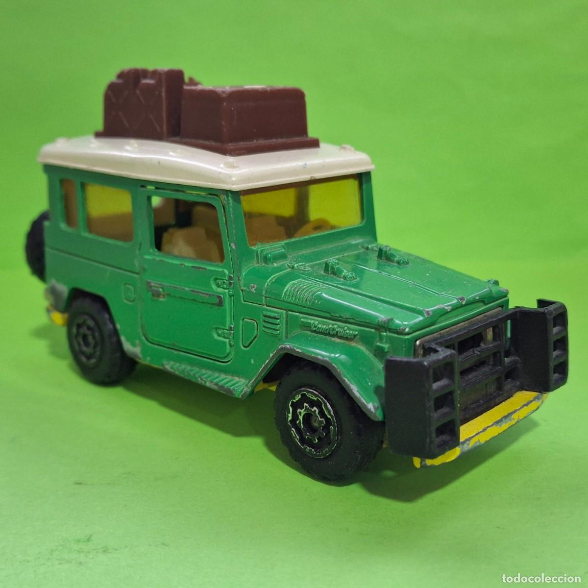 Coches a escala: TOYOTA LAND CRUISER - MARCA MAJORETTE - MADE IN FRANCE - ESCALA 1/36
