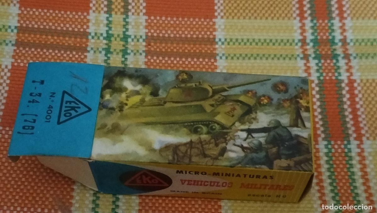 Coches a escala: ANTIGUO MICRO MINIATURAS DE EKO VEHICULOS MILITARES