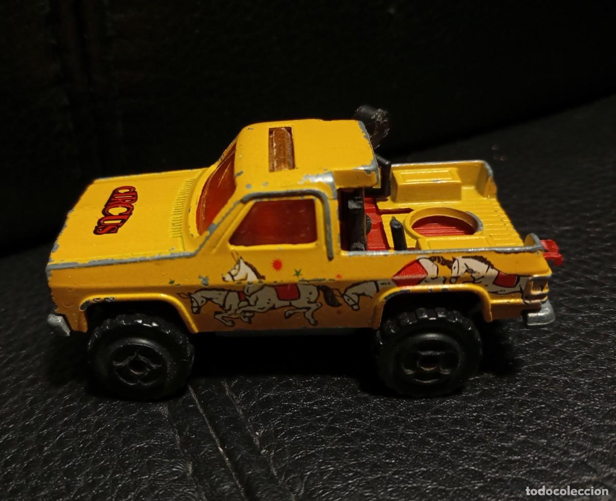 Coches a escala: CHEVROLET DEPANNEUSE CIRCO 4X4 - COCHE MINIATURA - MAJORETTE - 1/62 - PARA RESTAURAR