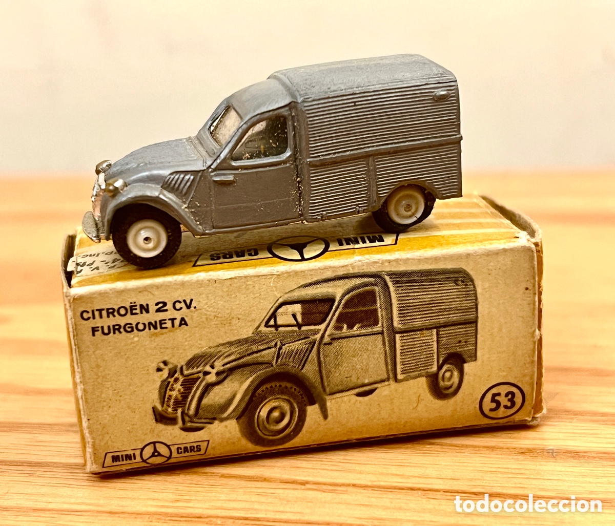 Coches a escala: ANGUPLAS 2 CV FURGONETA