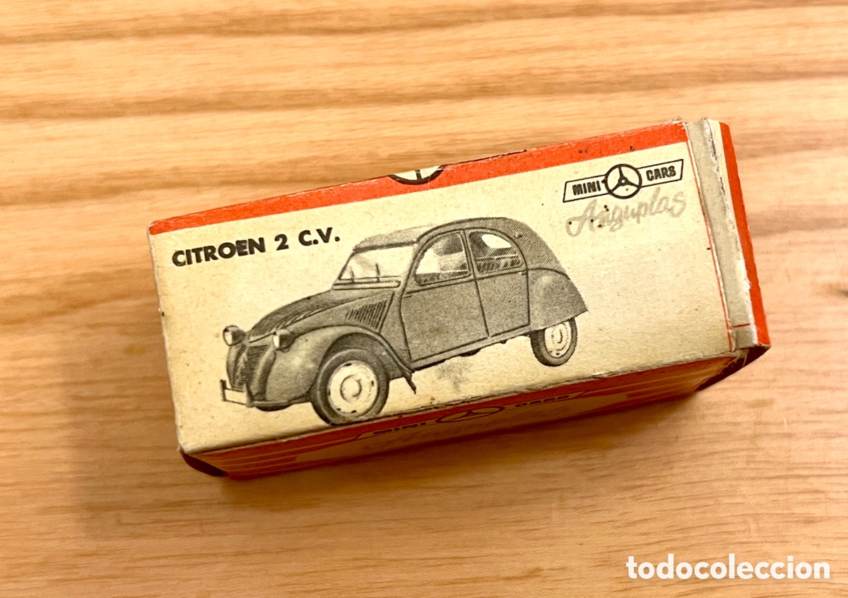 Coches a escala: CAJA DE CITROEN 2 CV ANGUPLAS