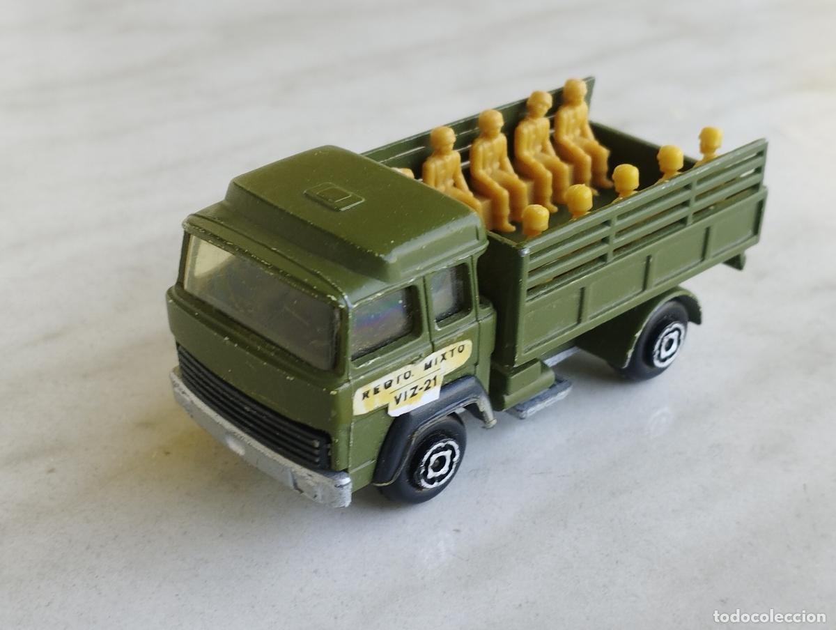 Coches a escala: TRANSPORTE TROPAS EJERCITO CAMION MAGIRUS REGIMIENTO MIXTO GUISVAL MILITAR CAMPEON SOLDADOS