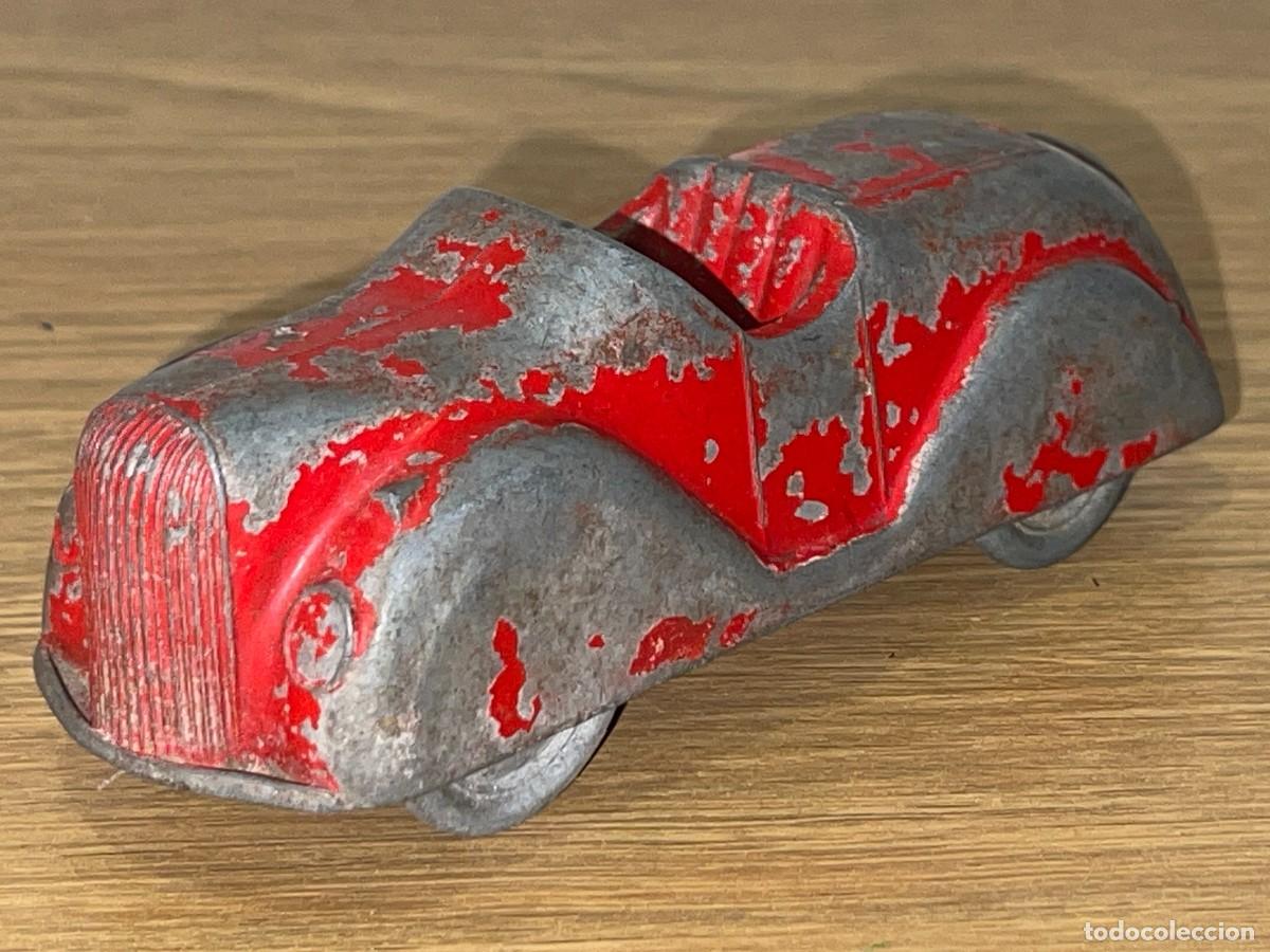 Coches a escala: 23- Antiguo Coche de metal Corgi Dinky Lesney Made in England a&ntilde;os 40 die-cast metal car miniature