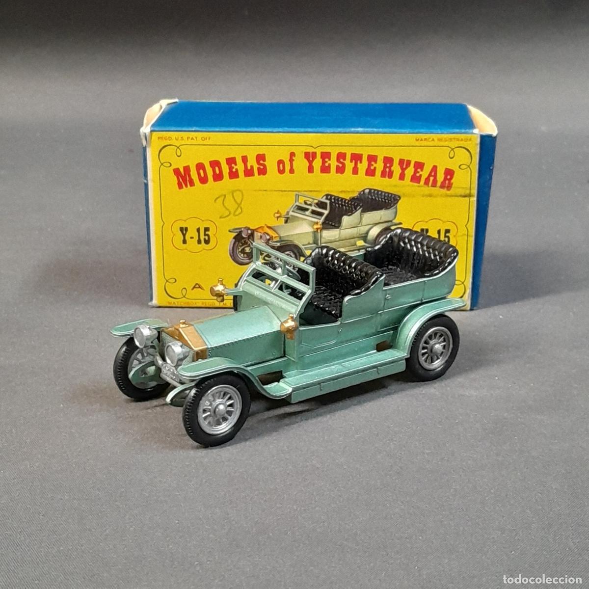Carros em escala: 246. COCHE ROLLS-ROYCE SILVER GHOST 1907. LESNEY. ESCALA 1/46. 1960 CA.