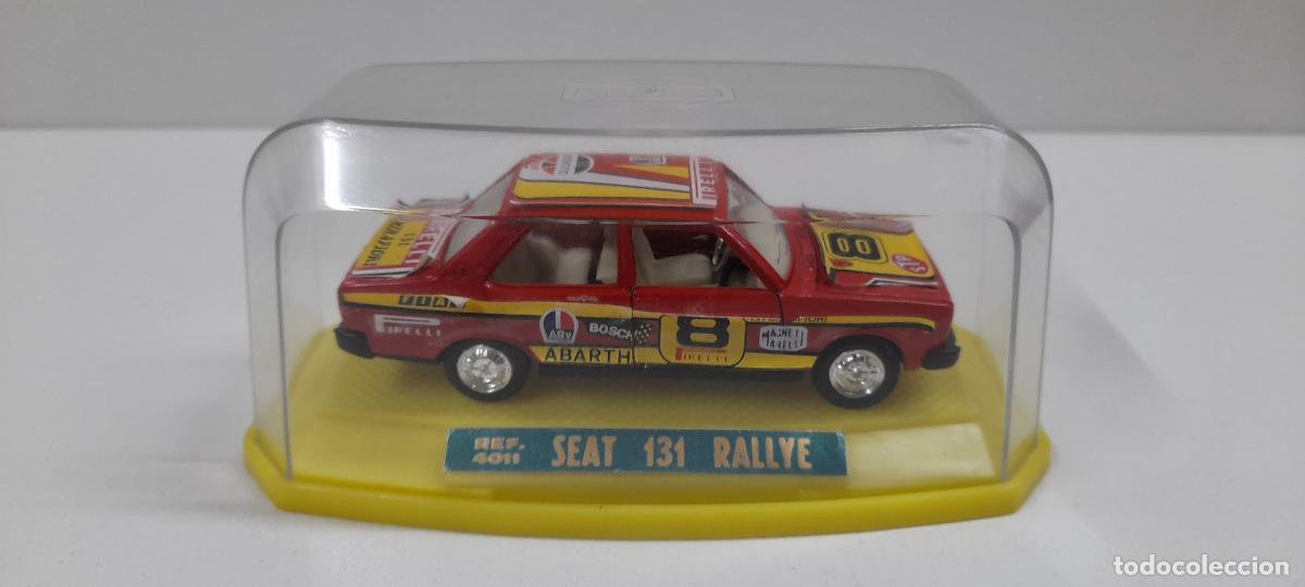 Coches a escala: COCHE SEAT 131 RALLYE . REALIZADO POR MIRA . MADE IN SPAIN . ORIGINAL A&Ntilde;OS 70 . LEER DESCRIPCION