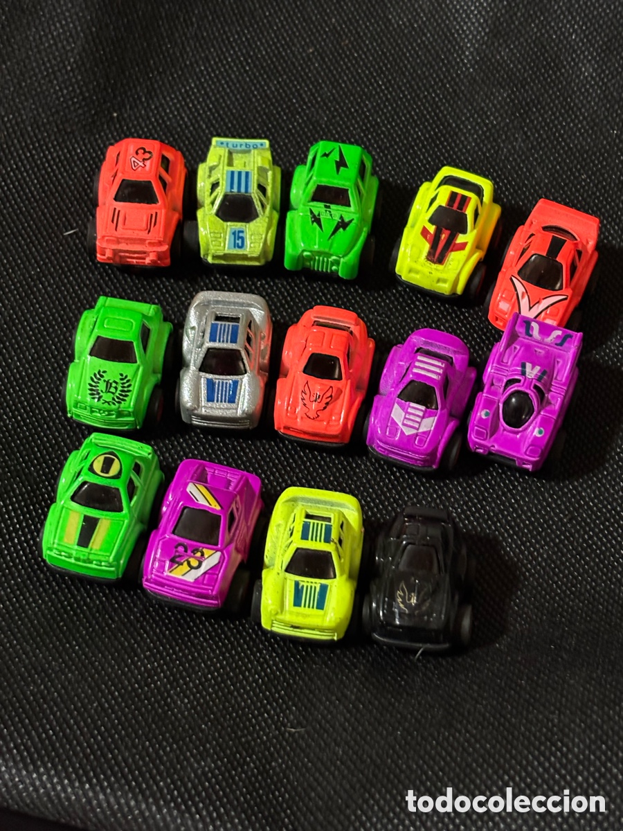 Coches a escala: LOTE 14 COCHES DE JUGUETE