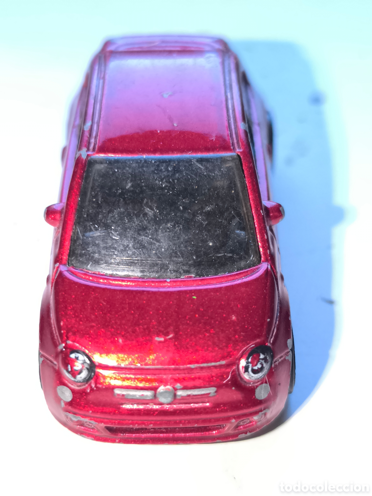 Coches a escala: Fiat 500 2013 hotwheels - Foto 2