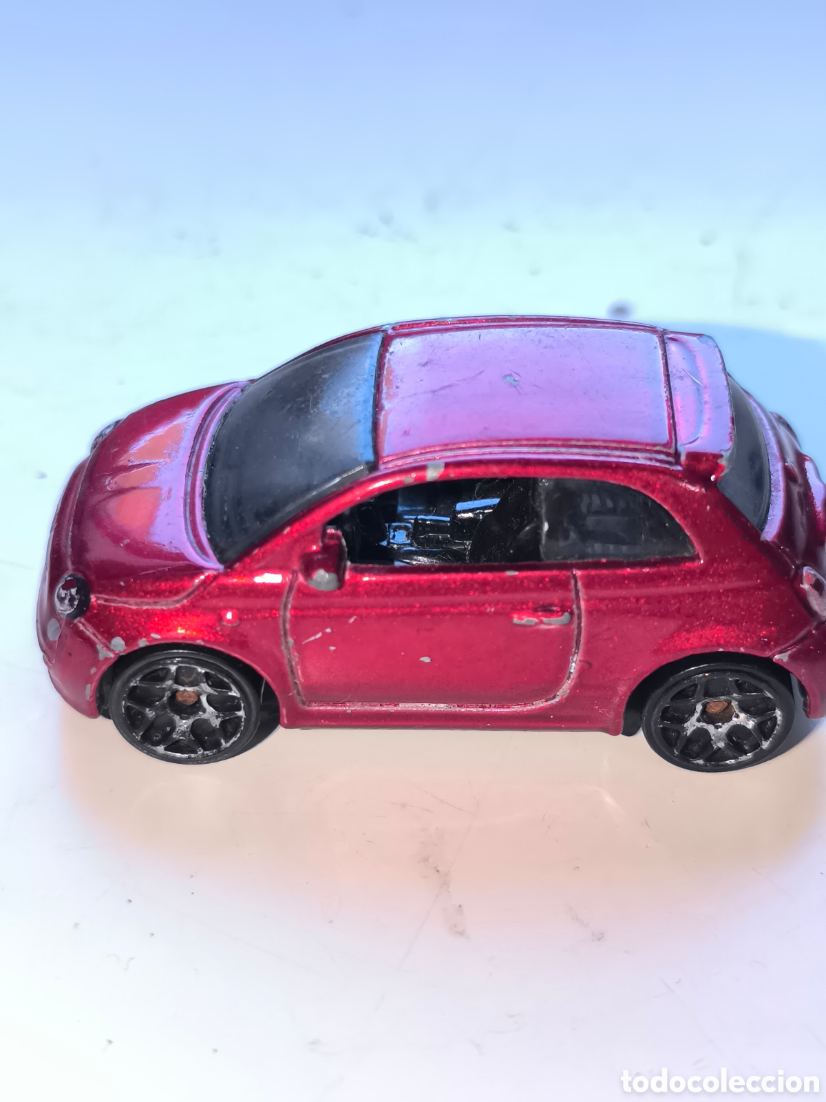 Coches a escala: Fiat 500 2013 hotwheels - Foto 3