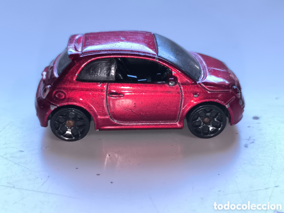 Coches a escala: Fiat 500 2013 hotwheels
