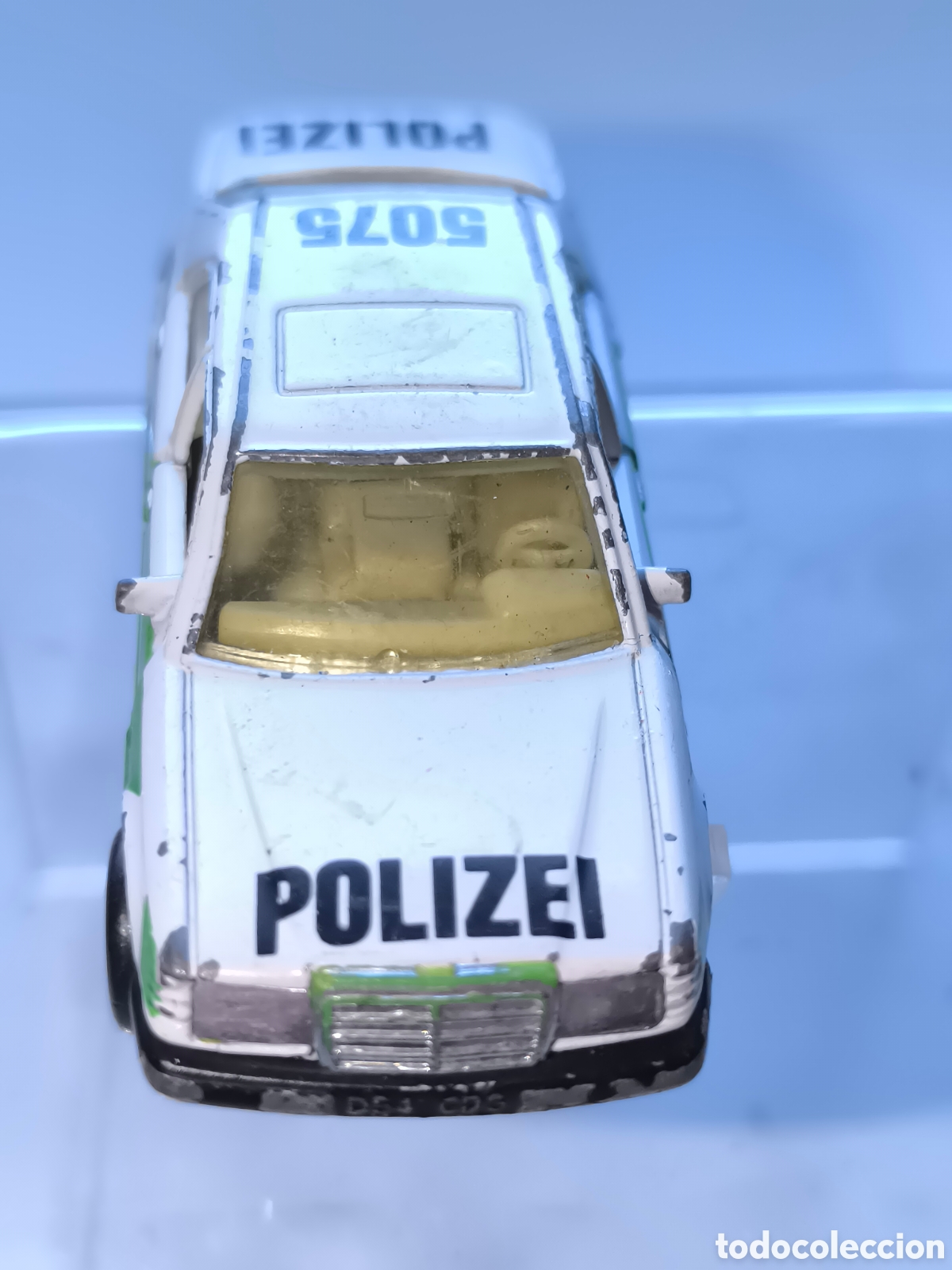 Coches a escala: Matchbox 1986 mercedes Benz 300e policia