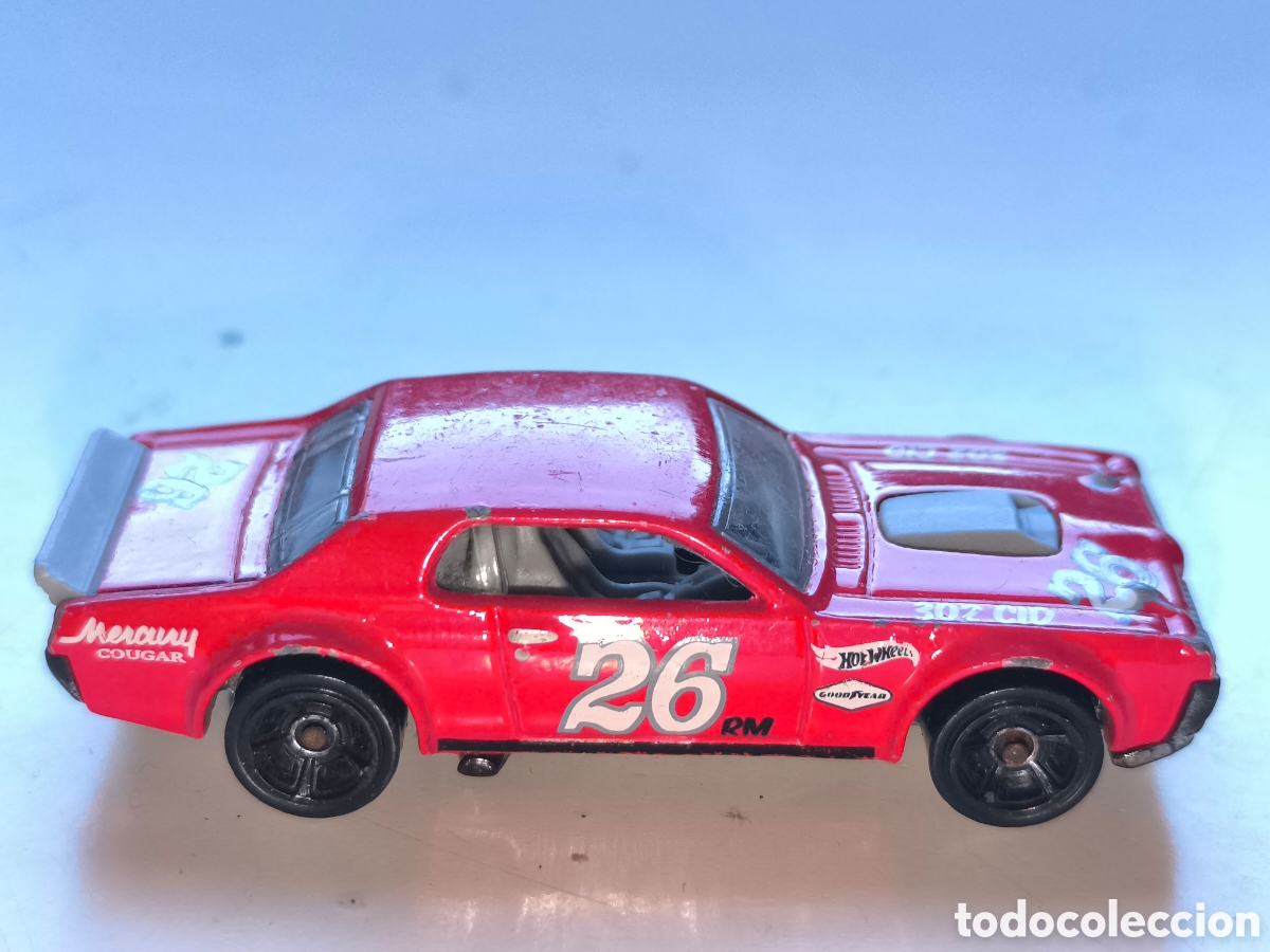 Coches a escala: 68 Mercury cougar 2013 mattel hotwheels