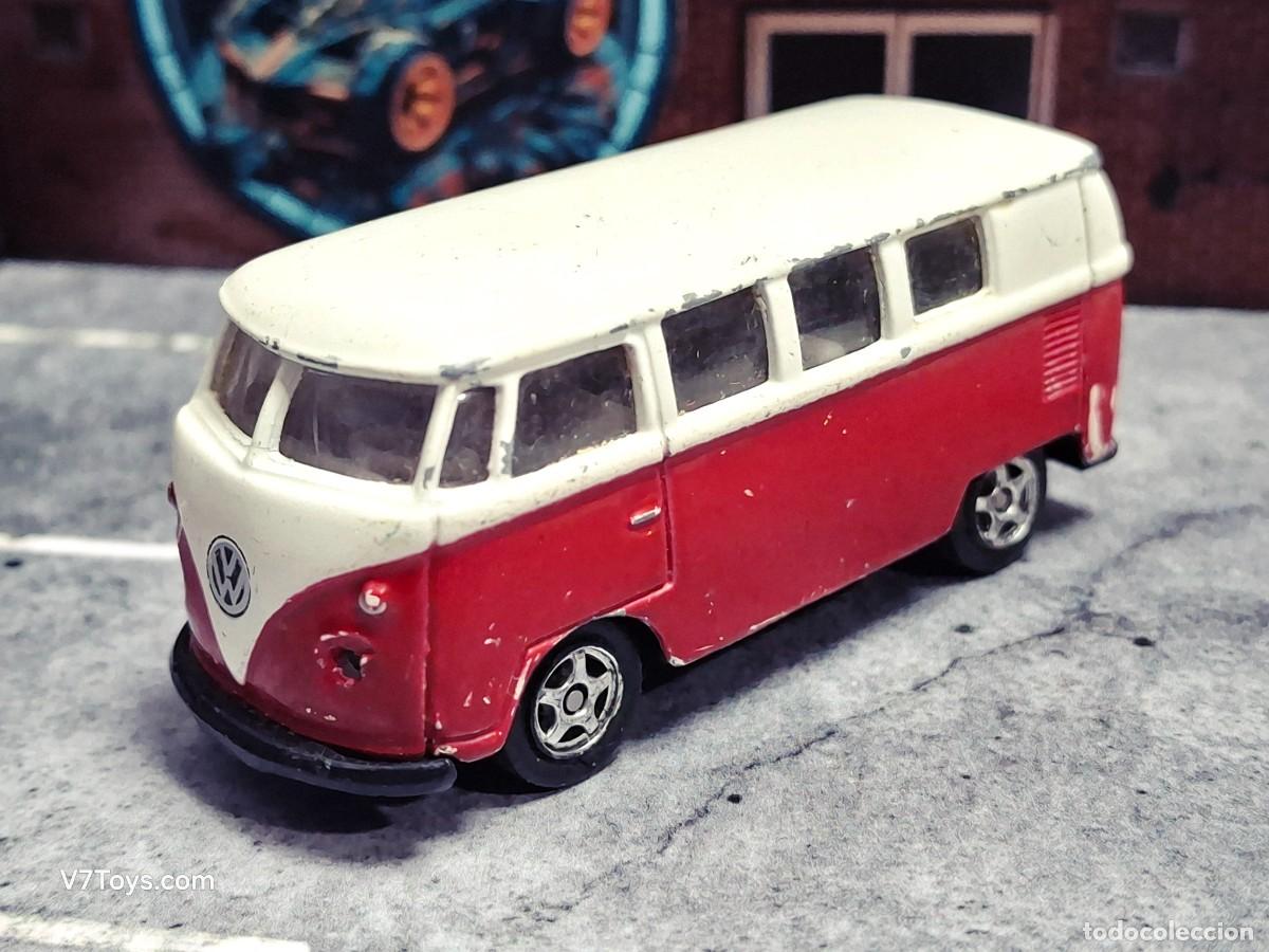 Coches a escala: Volkswagen Microbus '62 Welly 1/64 (ver fotos)