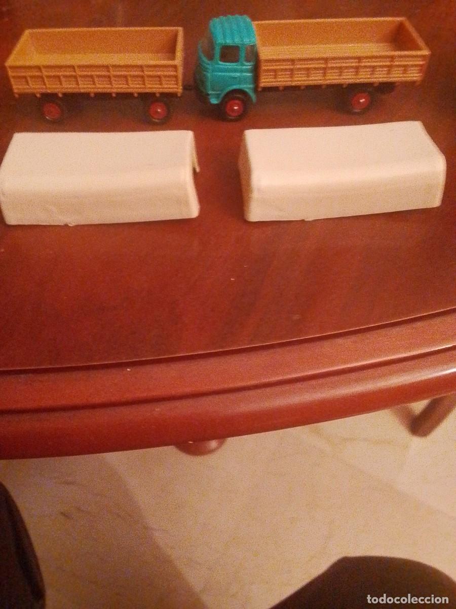 Coches a escala: Anguplas mini cars 106 barreiros con remolque