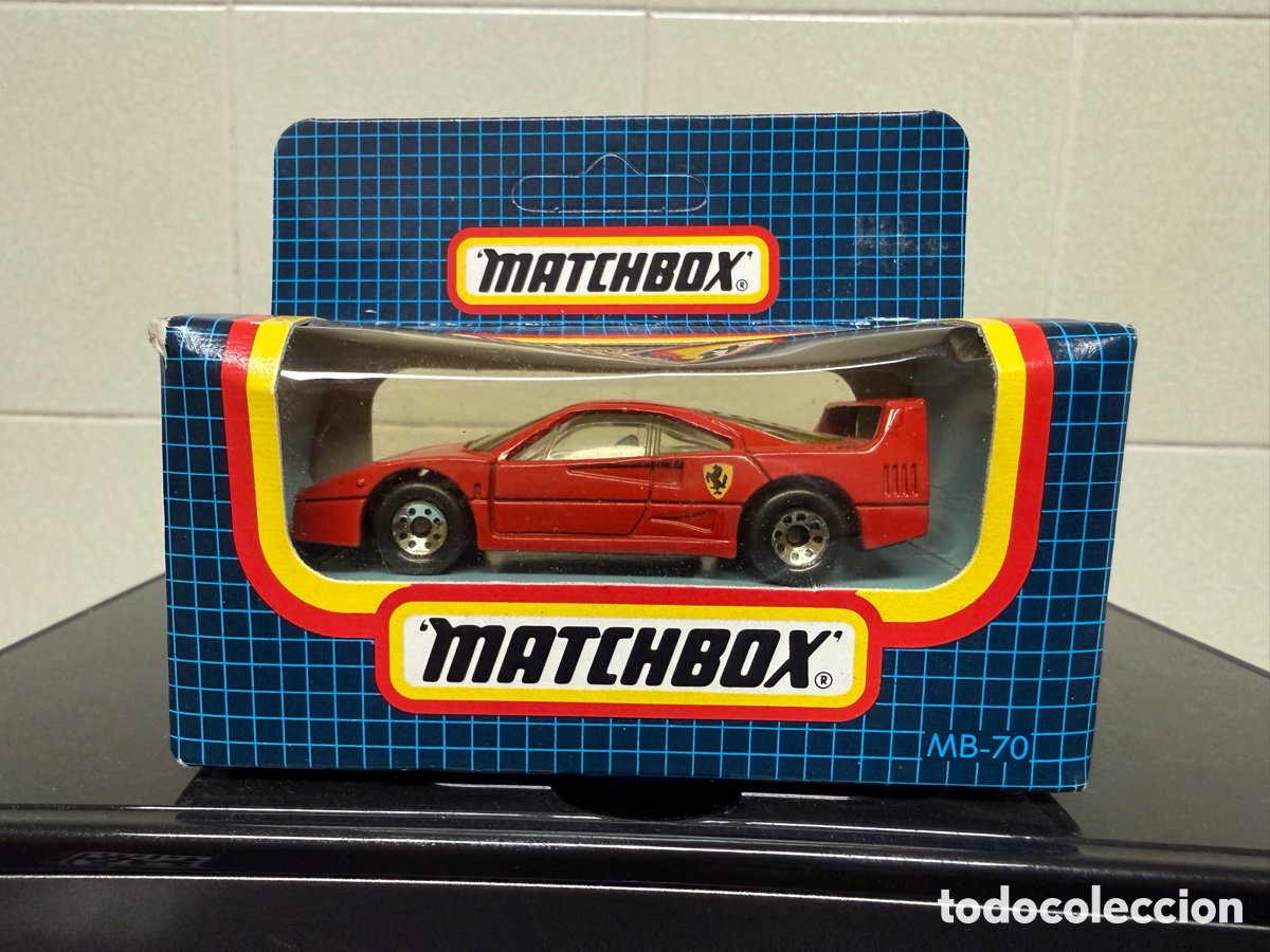 Coches a escala: Matchbox Ferrari F40