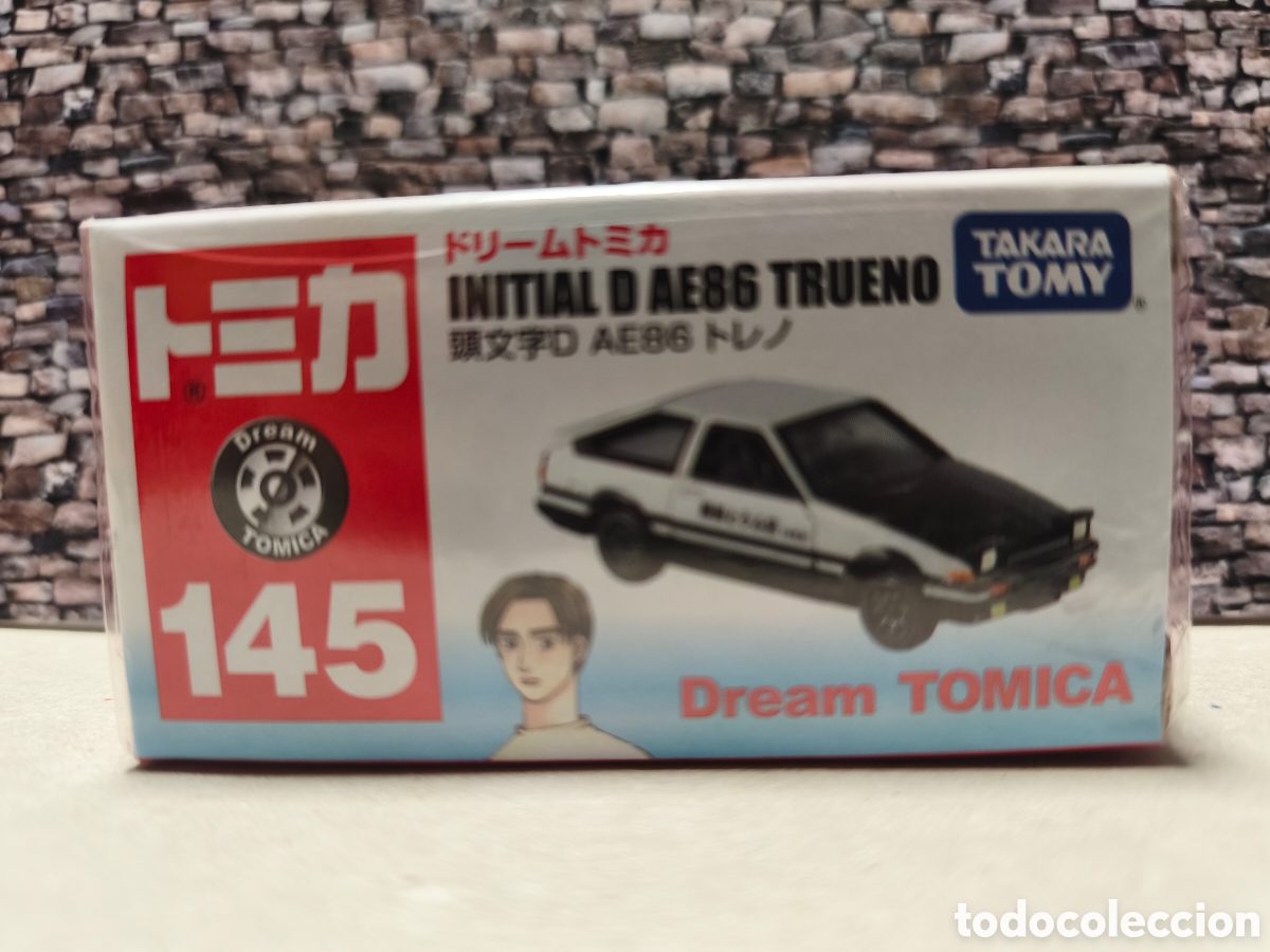 Coches a escala: Toyota AE86 Trueno Initial D. 1983. Tomica 1/64. Leer bien descripci&oacute;n