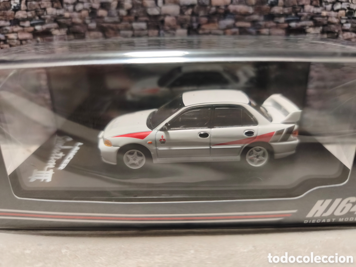 Coches a escala: Mitsubishi Lancer Evo 3. 1995. Hobby Japan 1/64. Leer bien descripci&oacute;n