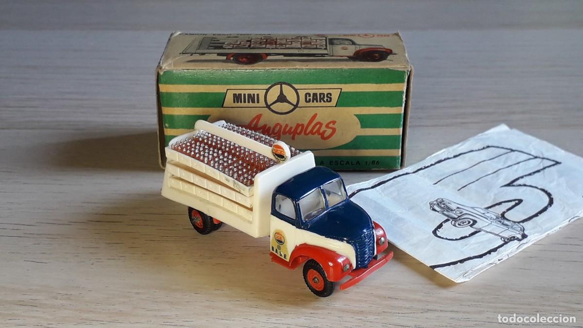 Coches a escala: Ebro Pepsi-Cola # 15, pl&aacute;stico esc. 1/86 H0 1/87, Anguplas Minicars Mini-cars Spain, original 1959.