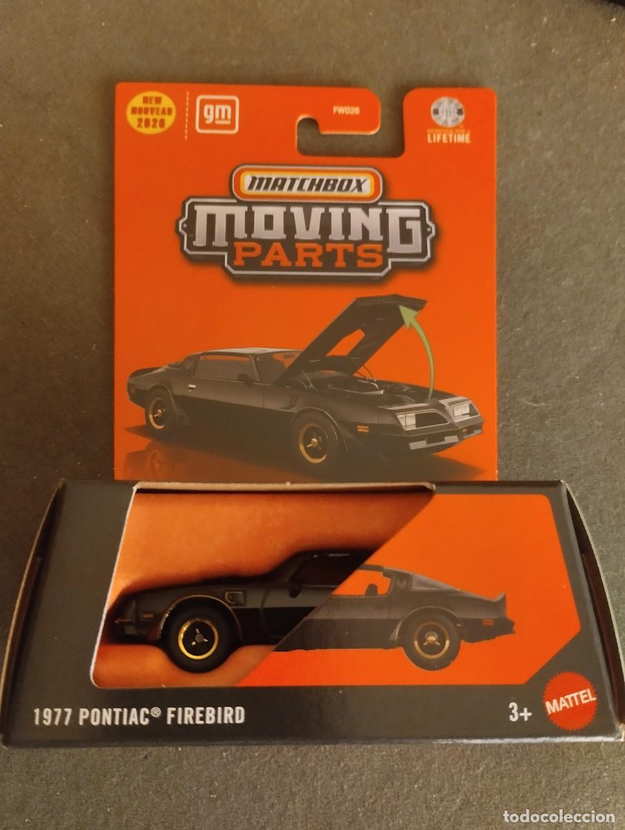 Coches a escala: Matchbox moving parts Pontiac firebird