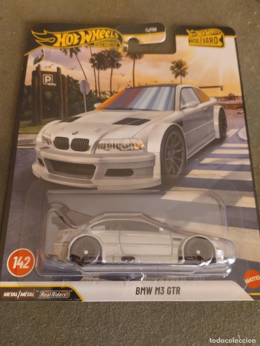 Coches a escala: Hot wheels premium BMW m3 gtr