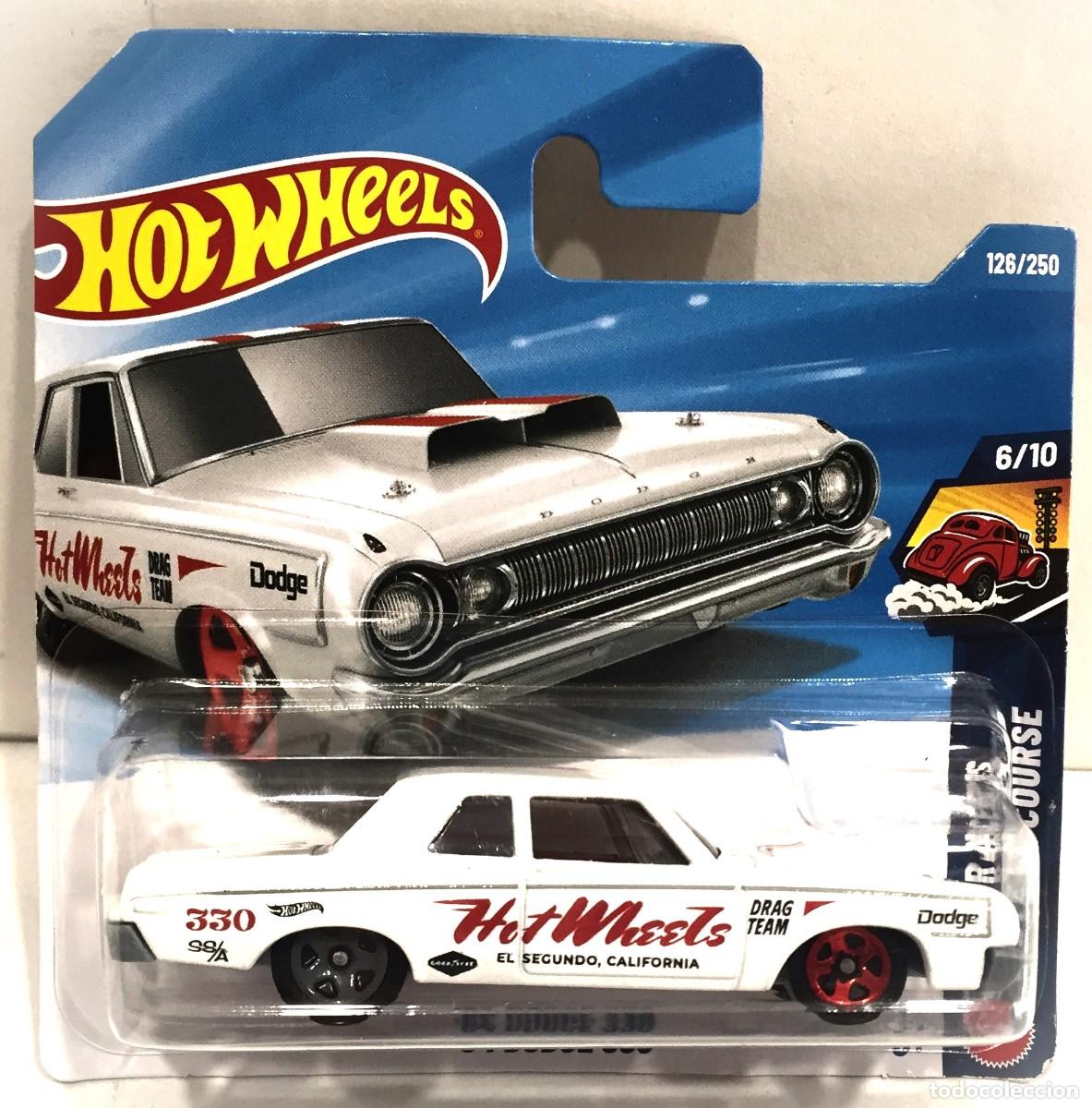 Coches a escala: Matel - Hotwheels - Dodge 330 1964 - Escala 1/64 - diecast NOVO