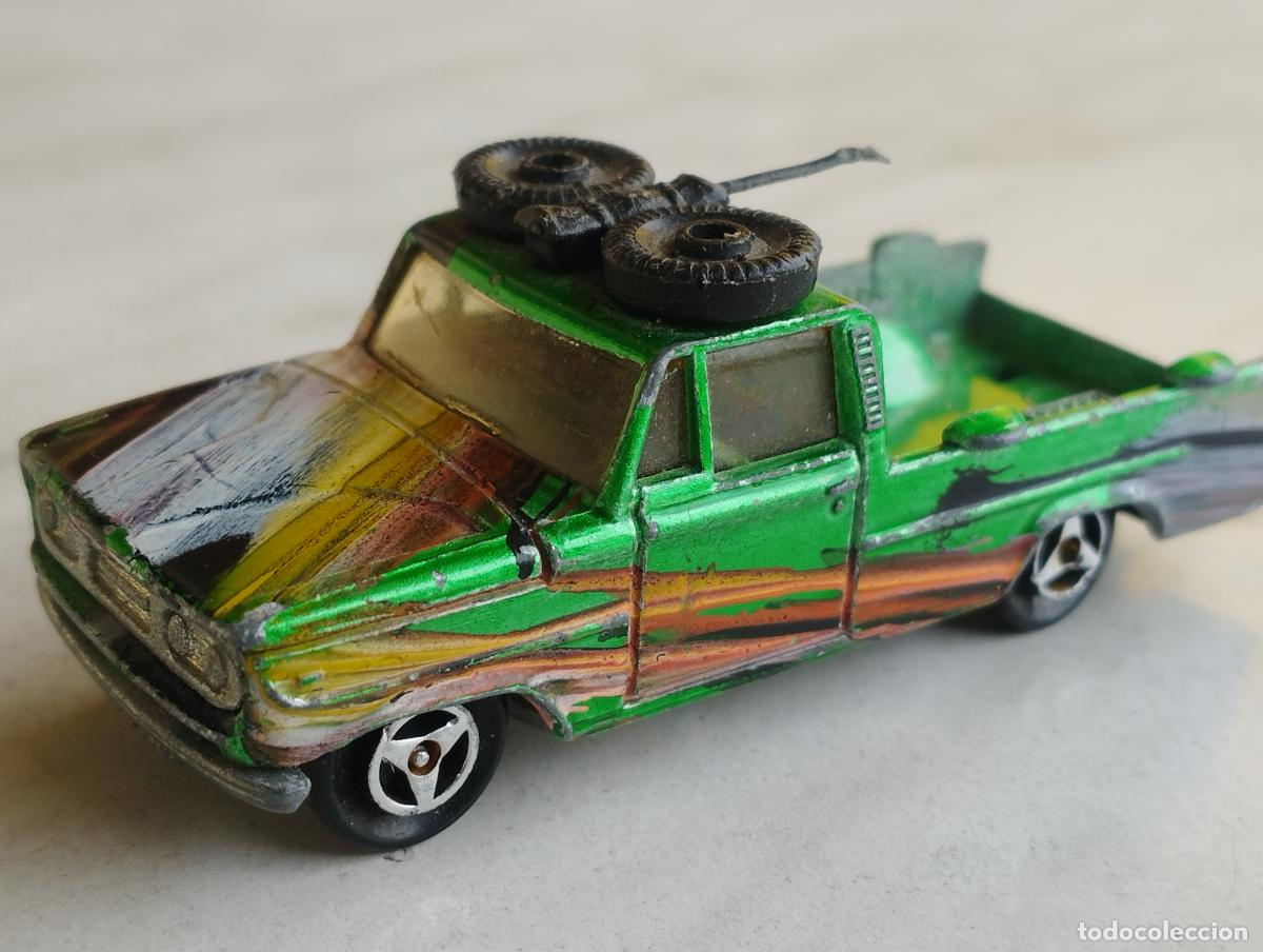 Coches a escala: ANTIGUO CAMIONETA PICK UP FURGONETA FOURGON SAFARI DODGE MAJORETTE 1,64