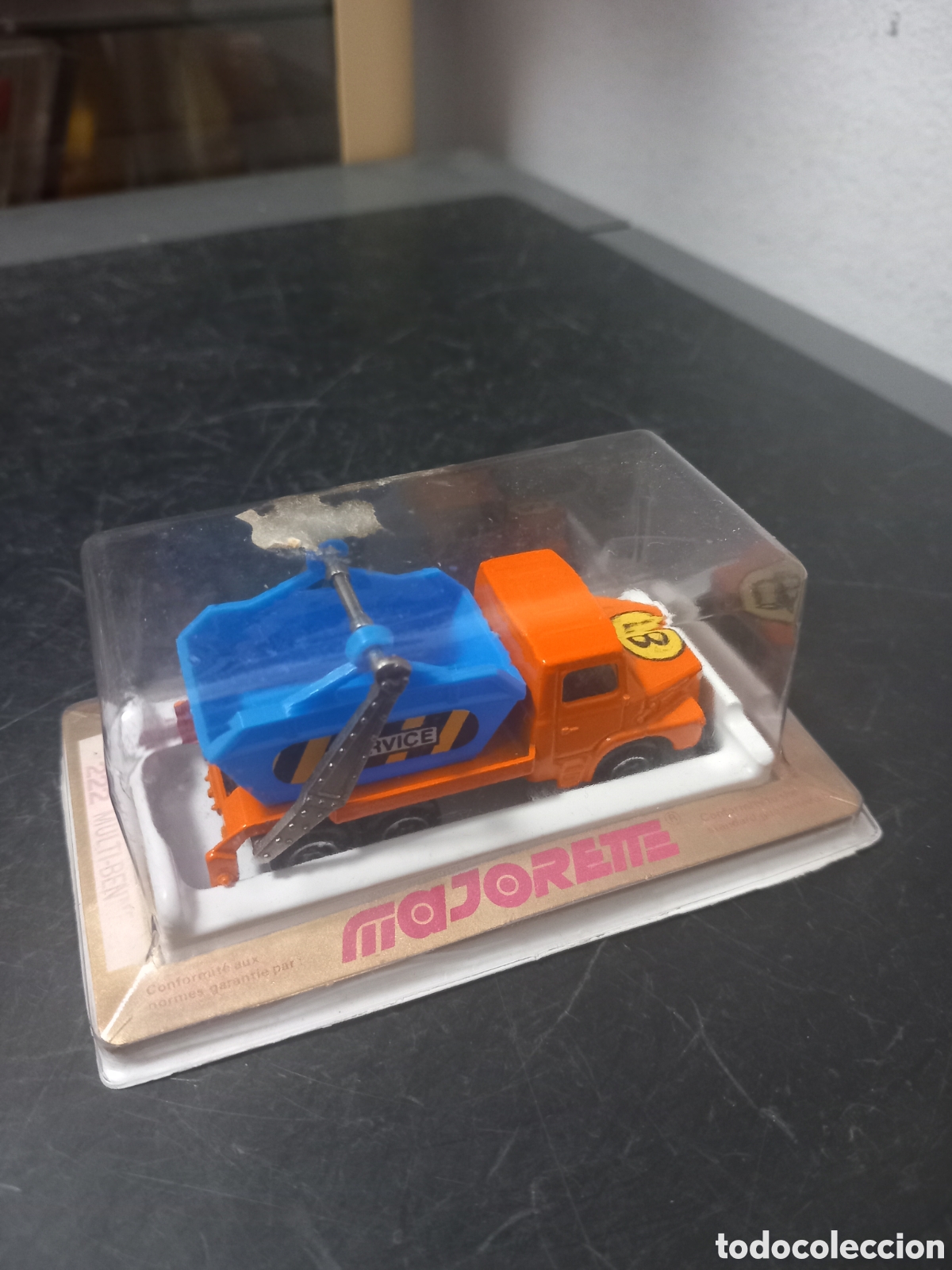 Coches a escala: MAJORETTE CAMION MULTI-BEN EN BLISTER ORIGINAL REF. 222 NUEVO
