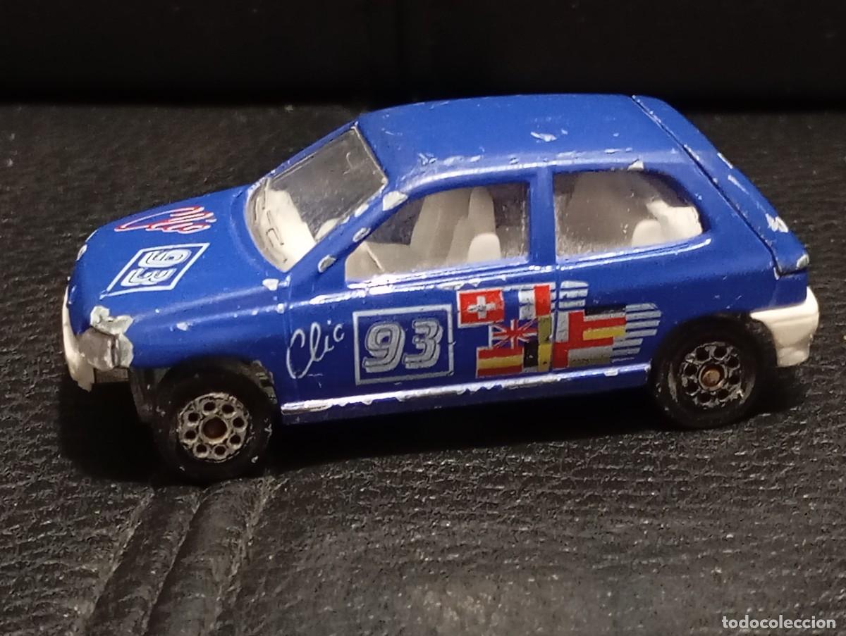 Coches a escala: RENAULT CLIO - COCHE MINIATURA - MAJORETTE - 1/53 - PARA RESTAURAR