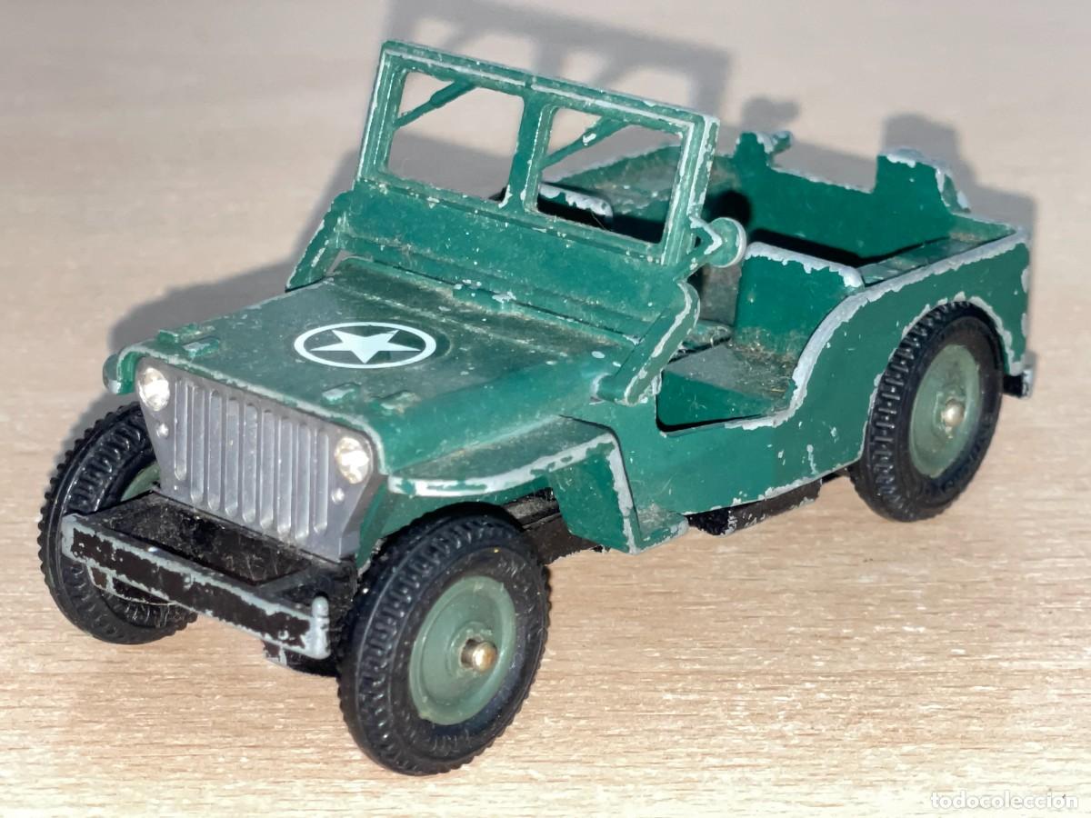 Coches a escala: 47- Britains Jeep militar US Army Made in England a&ntilde;os 70