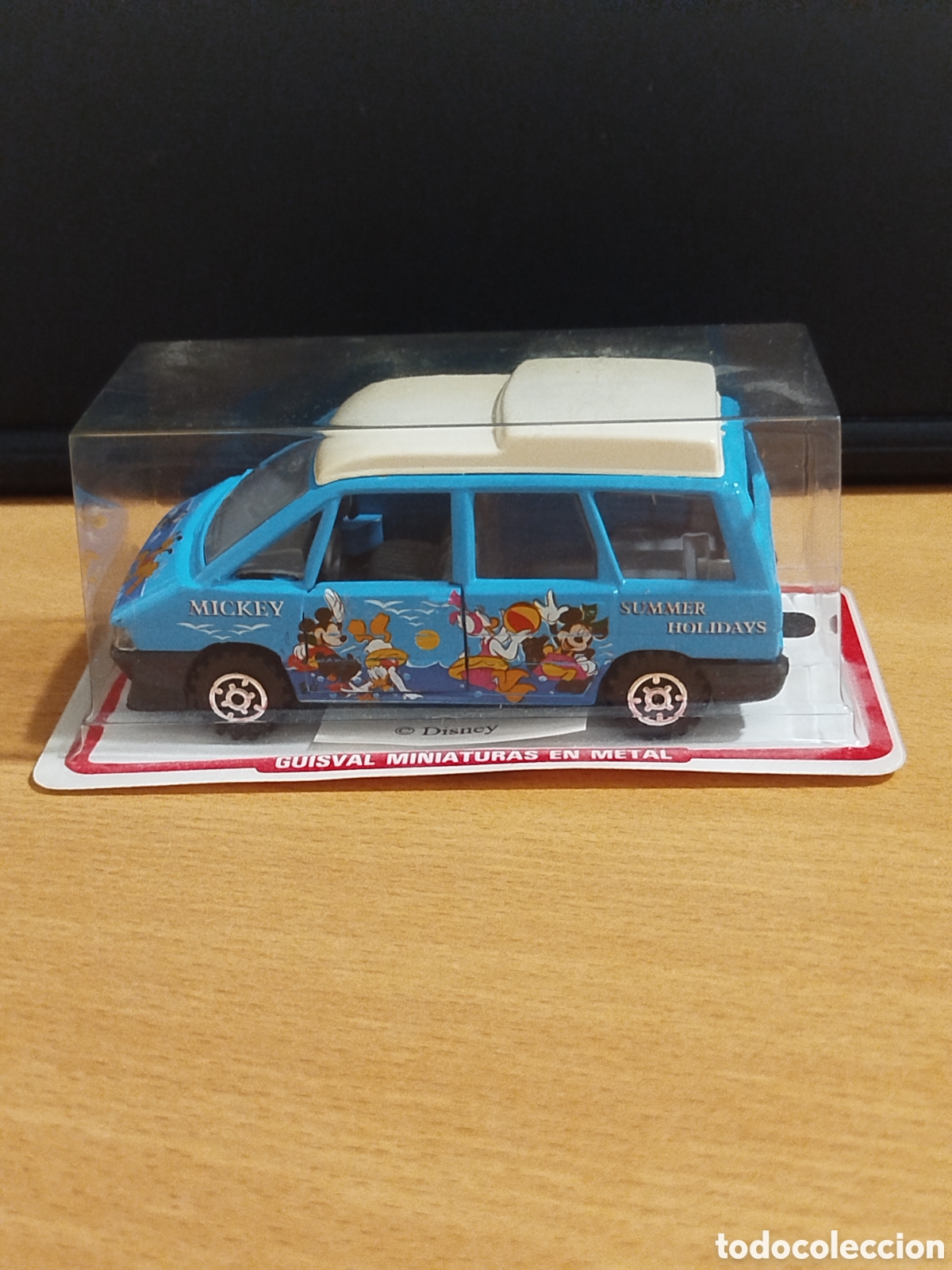Coches a escala: RENAULT ESPACE MICKEY MOUSE SUMMER HOLIDAYS GUISVAL MADE IN SPAIN NUEVO EN CAJA BLISTER DISNEY