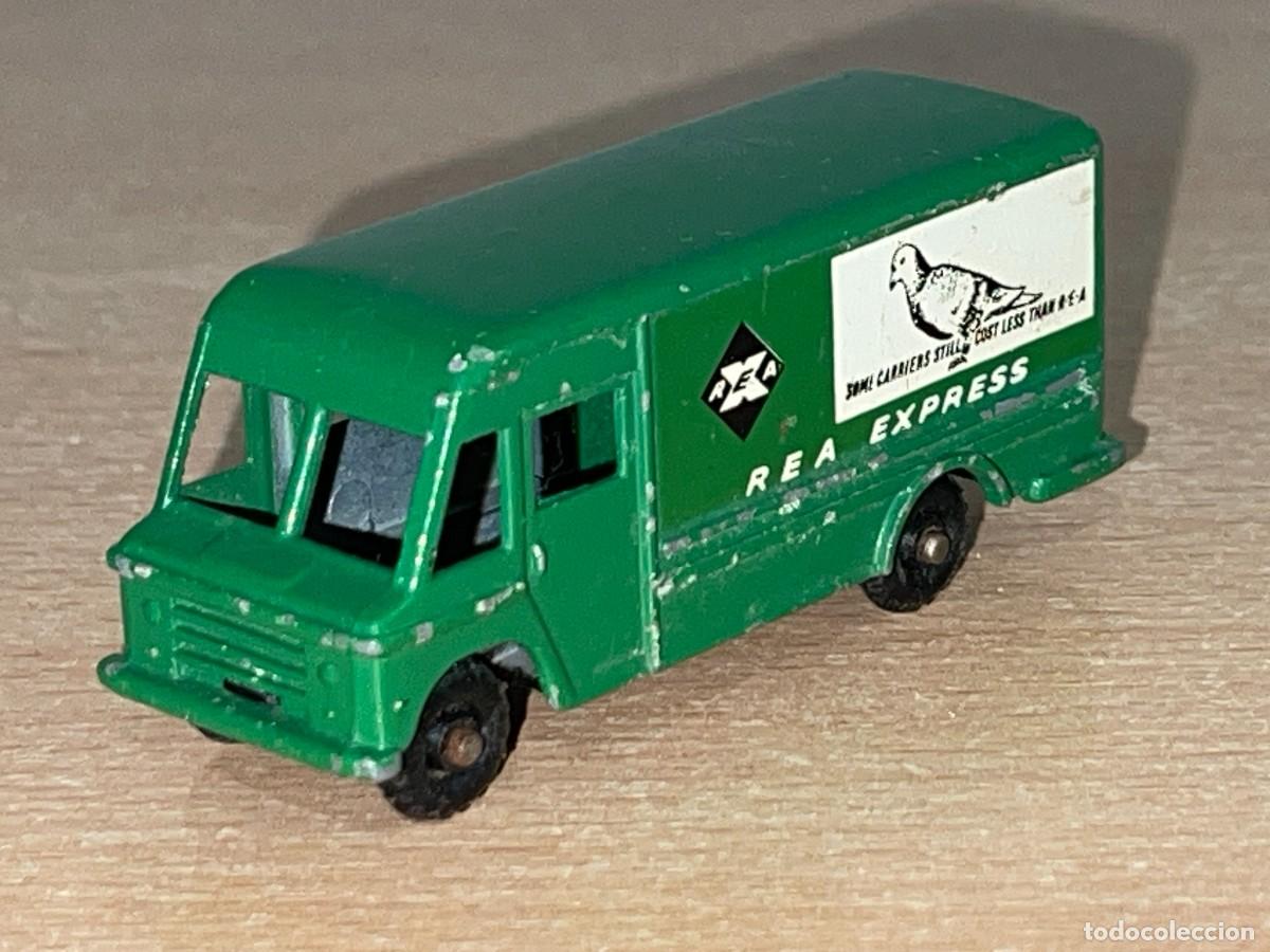 Coches a escala: 64- Budgie Models REA Express Parcel Delivery Van n&ordm; 57 die-cast metal 1:64 Made in England a&ntilde;os 60