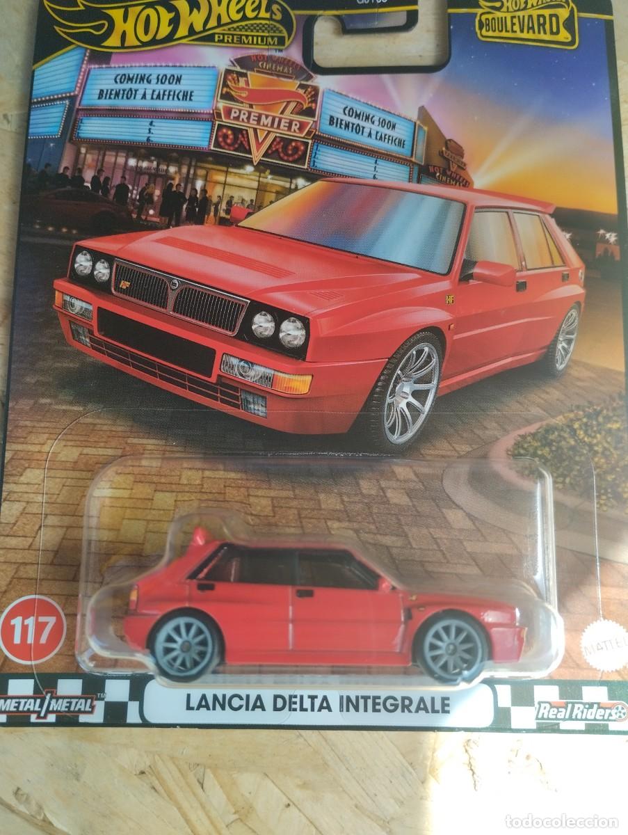 Coches a escala: Hot wheels premium Lancia delta integrale