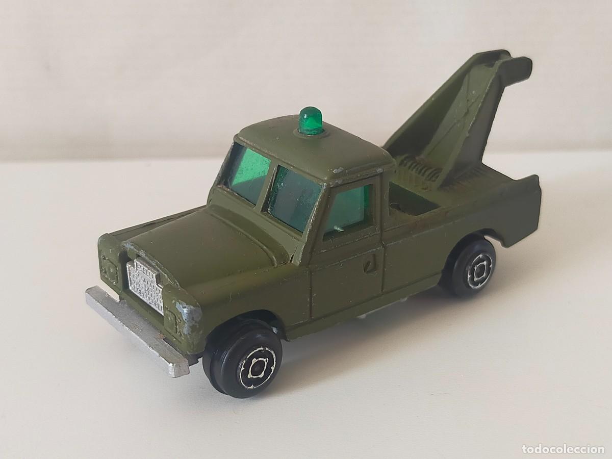 Coches a escala: GUISVAL: LAND ROVER. Grua Militar - Escala 1/64 - Made in Spain.