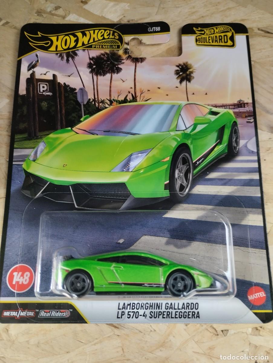 Coches a escala: Hot wheels premium Lamborghini gallardo lp 570 superleggera