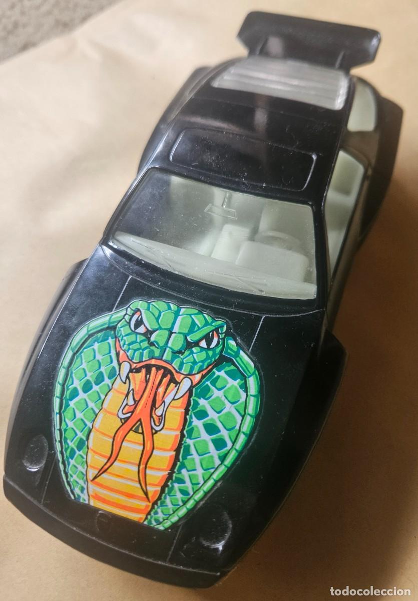 Coches a escala: Porsche 928 negro - Polistil Ghost Riders 1:25 SN03 - Made in Italy - a&ntilde;os 80 - raro y dif&iacute;cil