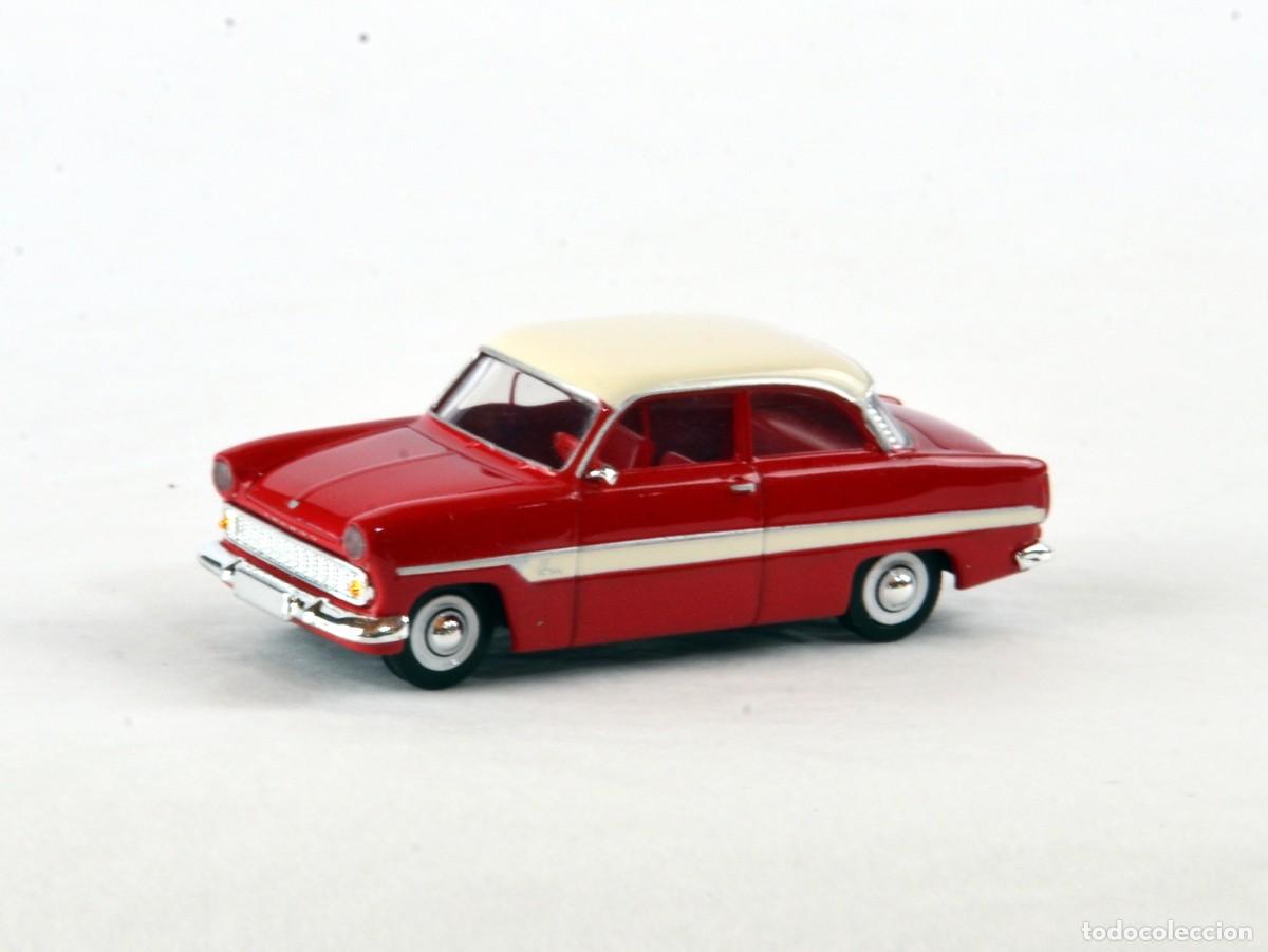 Coches a escala: Brekina TD Escala 1:87 H0 Ford Taunus GL13AL 12M Rojo y Blanco Impecable con Caja