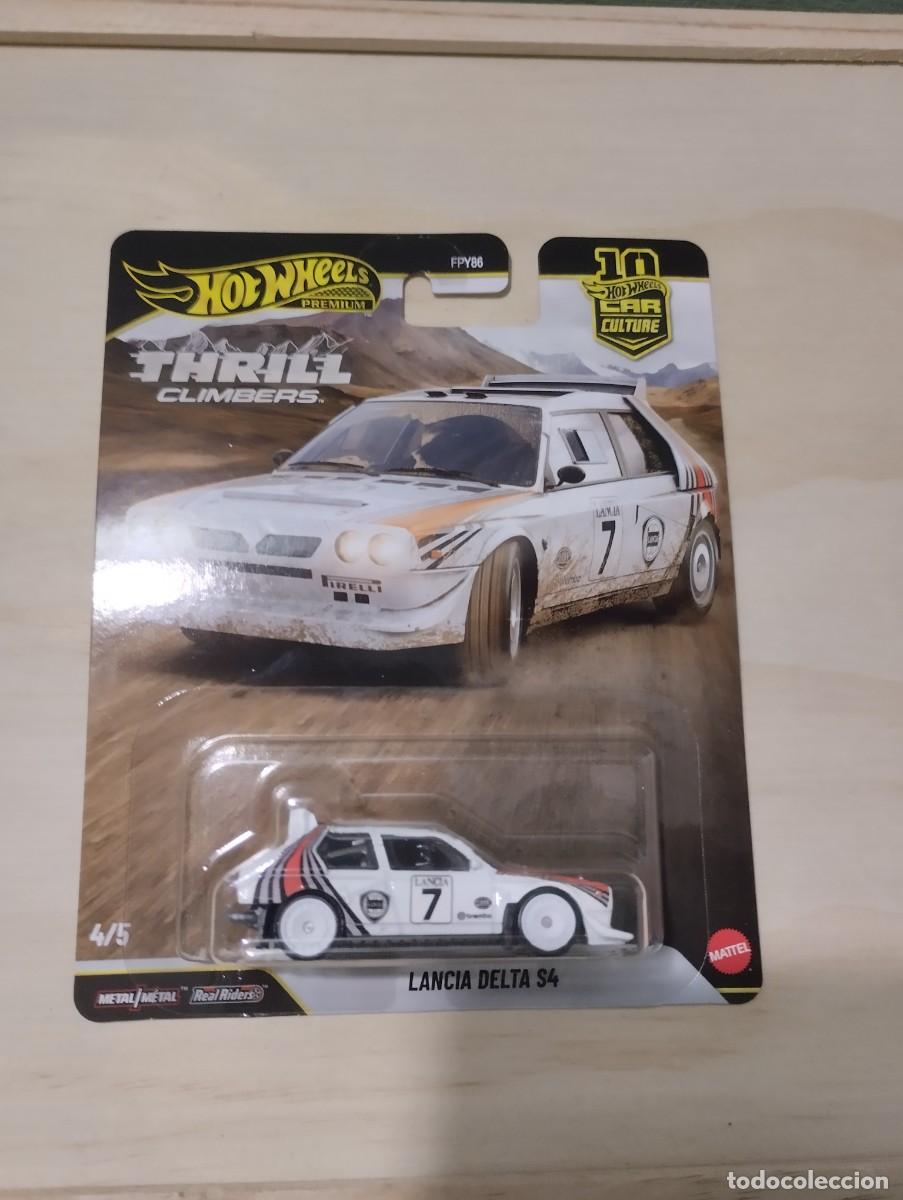 Coches a escala: Hot wheels premium Lancia delta s4