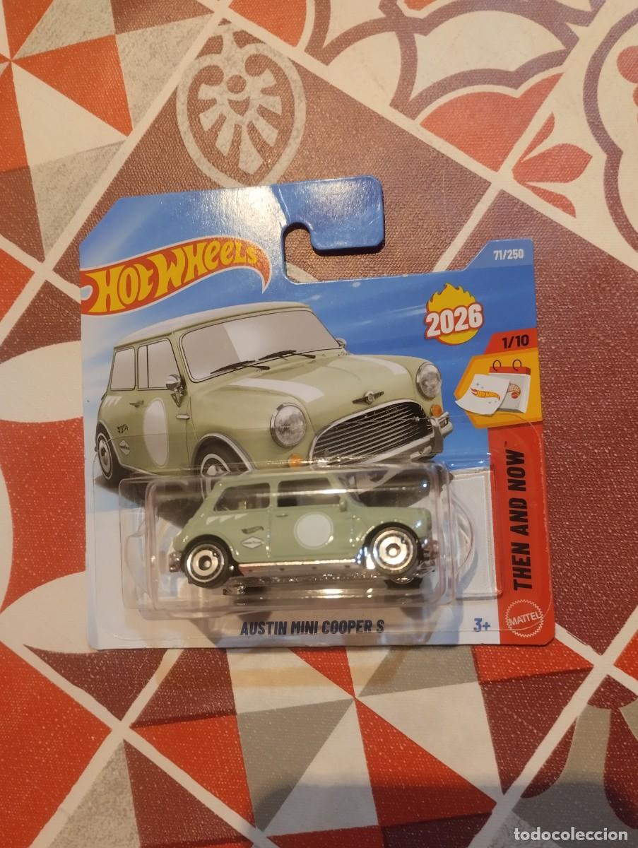 Coches a escala: Hot wheels mini Cooper s