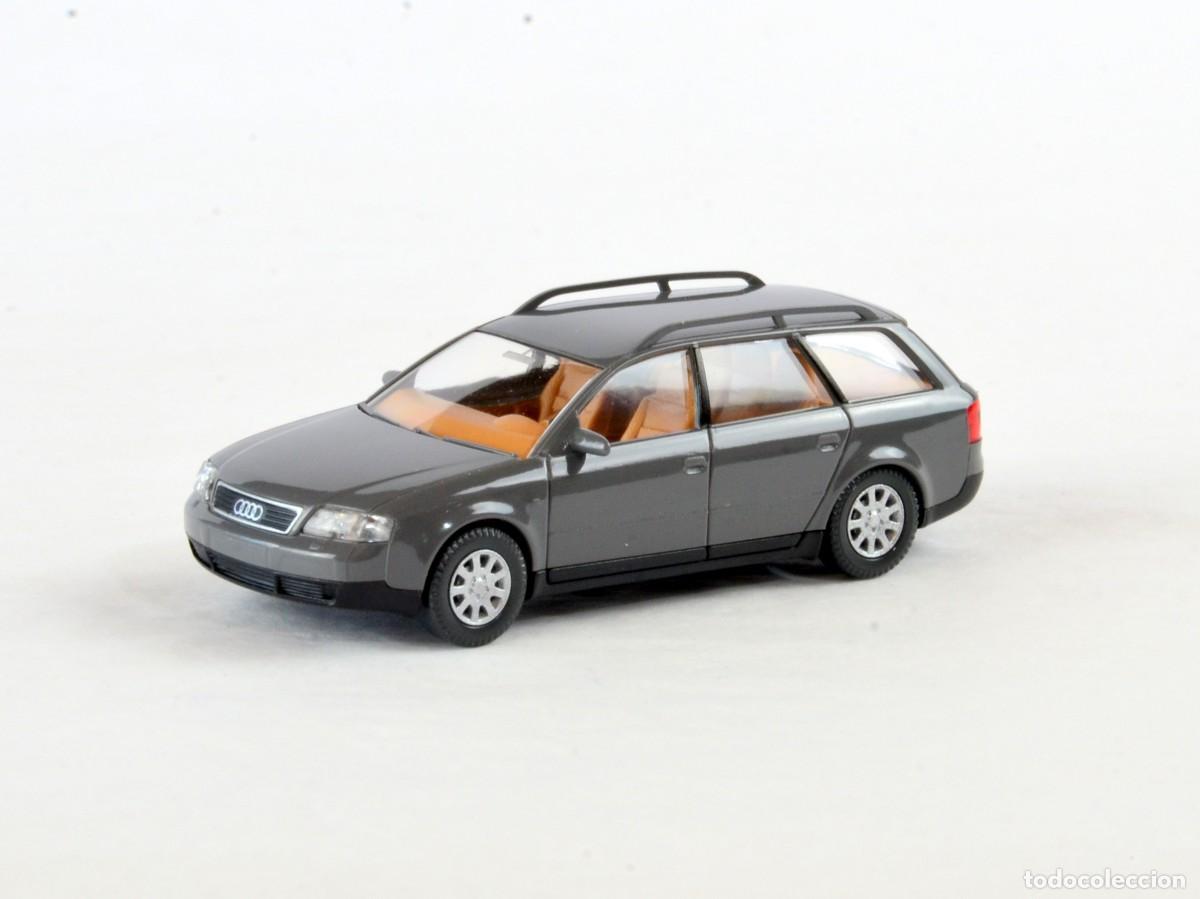 Coches a escala: Wiking Escala 1:87 H0 Audi A6 Avant Gris Impecable con Caja
