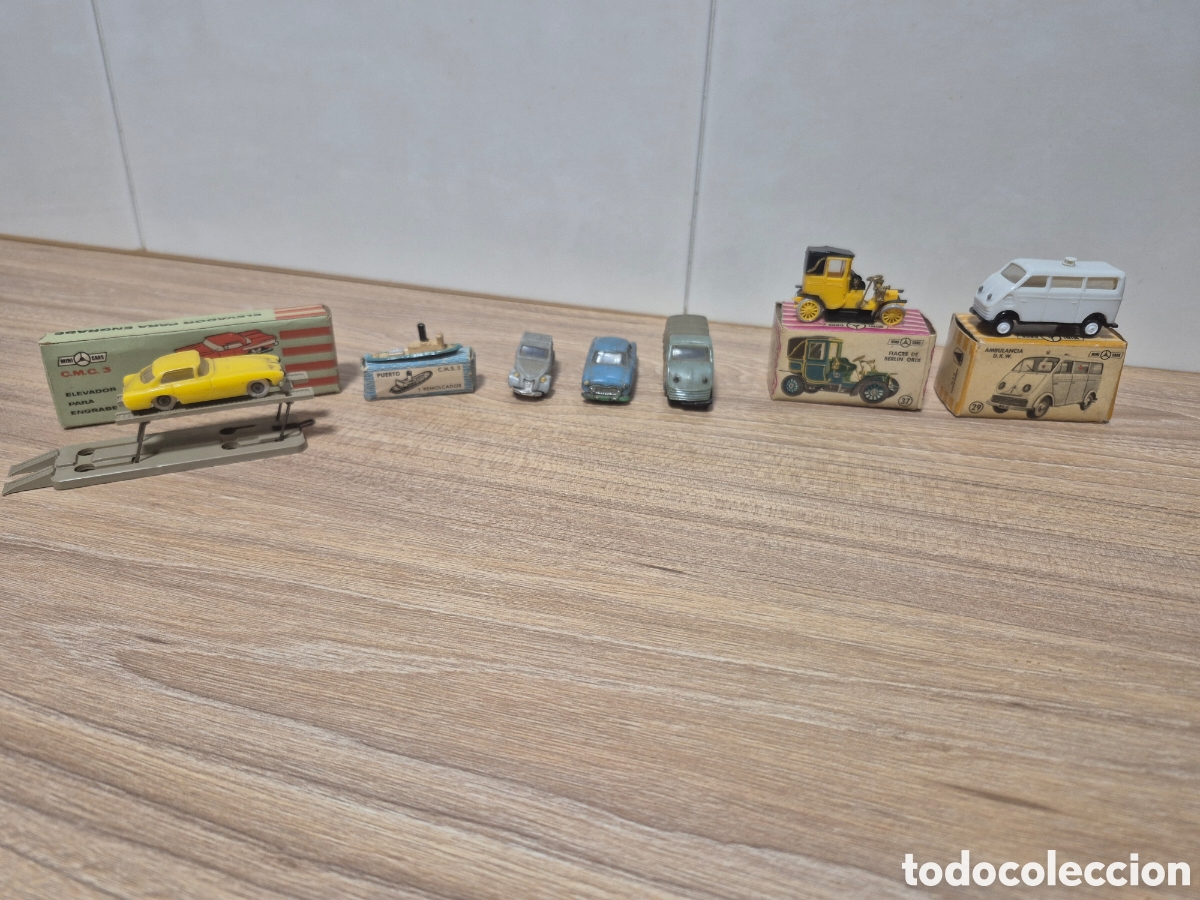Coches a escala: Lote de anguplas mini cars y norev