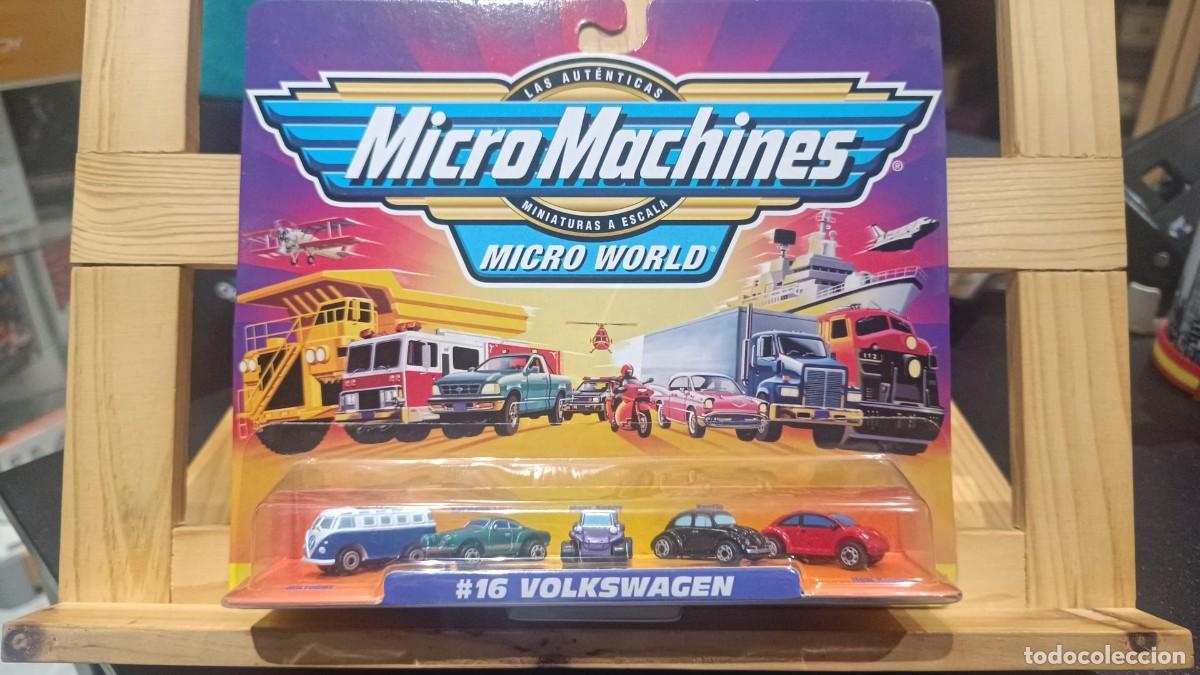 Coches a escala: Micro Machines #16 Volkswagen - Edici&oacute;n Famosa / Galoob - UNICO: Colores muy raros