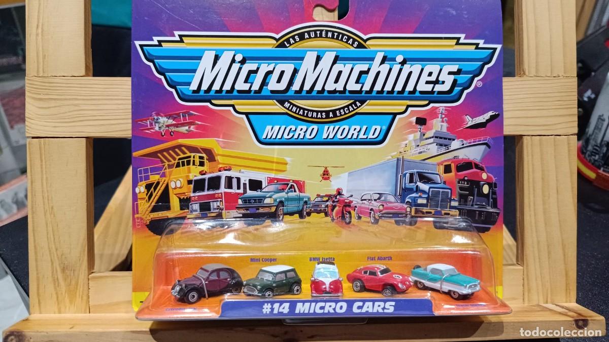 Coches a escala: Micro Machines #14 Micro Cars- Edici&oacute;n Famosa - Variante de Colores Raros - Nuevo/Precintado (MOC)