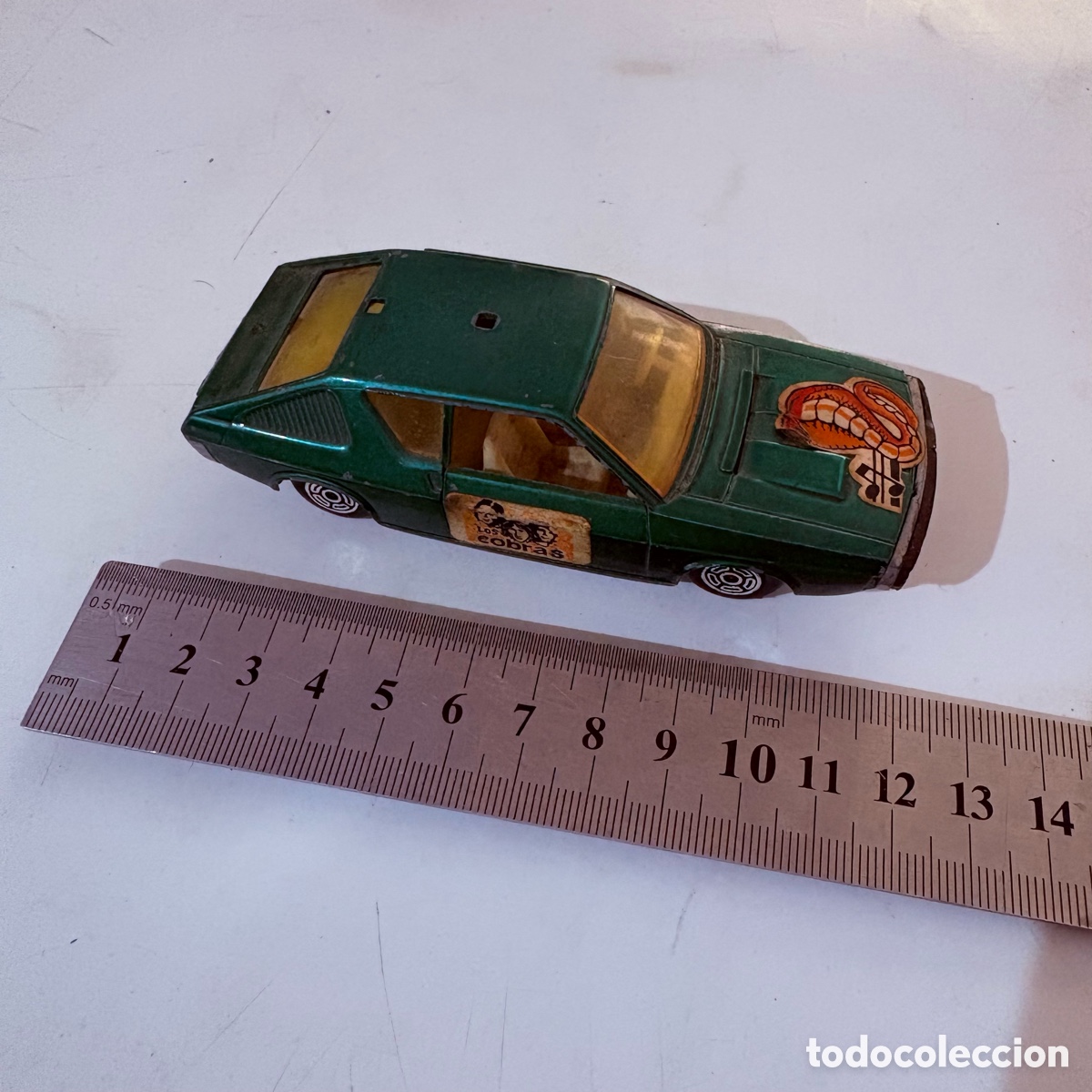 Coches a escala: coche renault 17 ts los cobras verde guisval