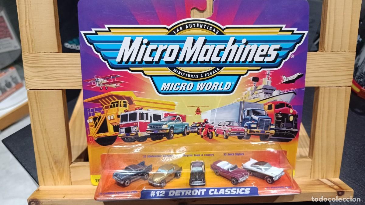 Coches a escala: Micro Machines #12 DETOIT CLASSICS ,- Edici&oacute;n Famosa - Colores Escasos- Nuevo/Precintado (MOC)